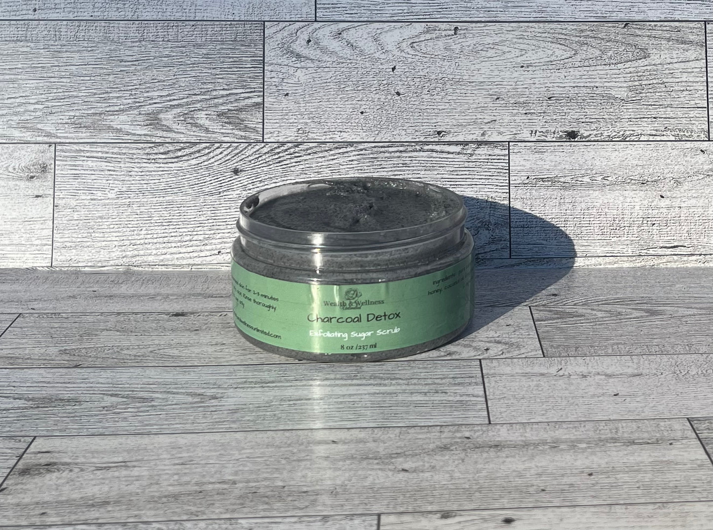 Charcoal Detox  Body Scrub