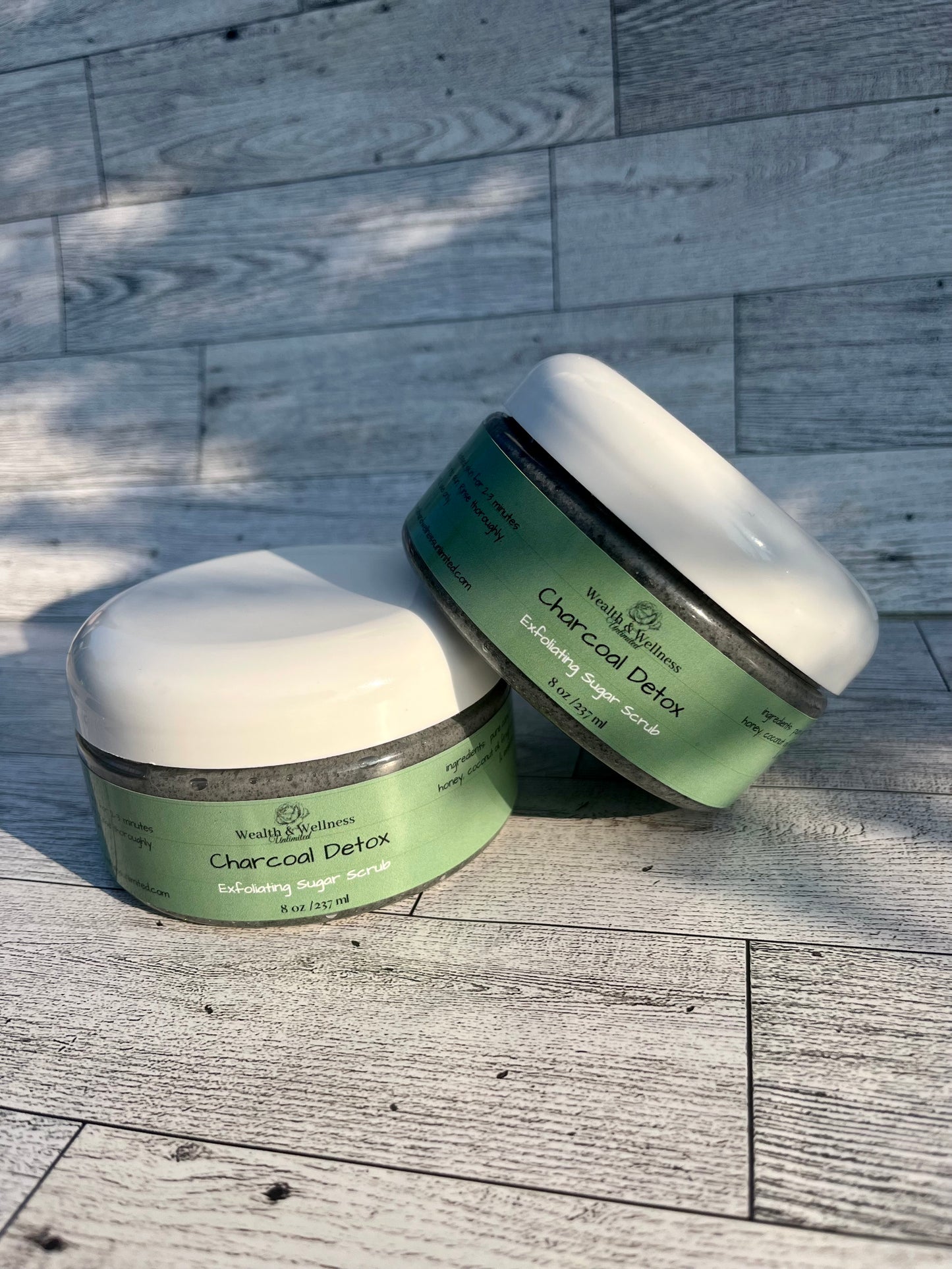 Charcoal Detox  Body Scrub